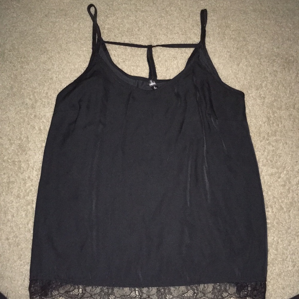 Dressy black top